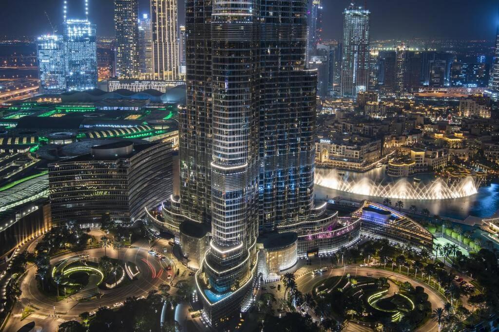 First Class 3Br With Full Burj Khalifa And Fountain View Dubai Dış mekan fotoğraf