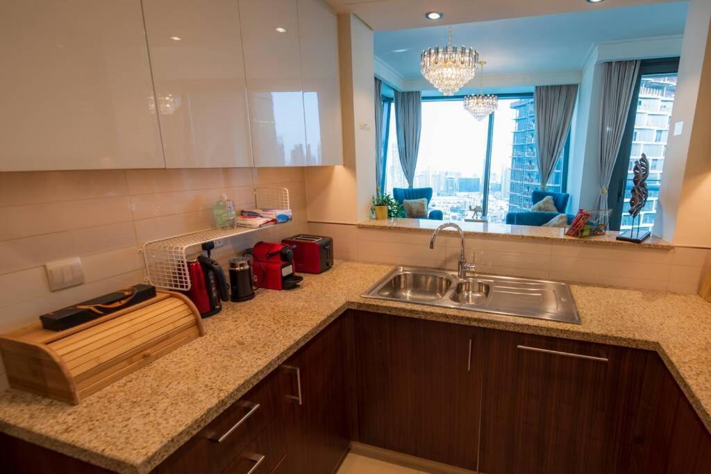 First Class 3Br With Full Burj Khalifa And Fountain View Dubai Dış mekan fotoğraf